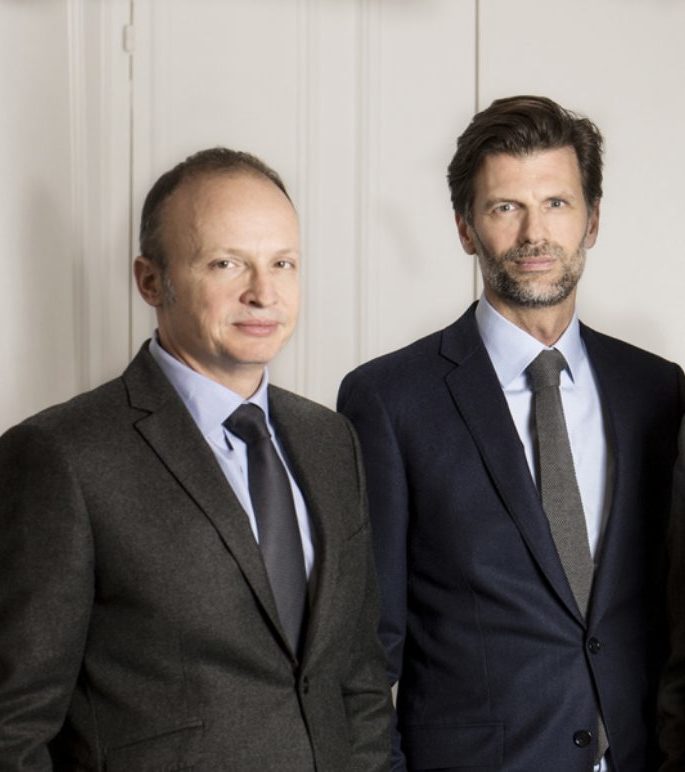 Fabrice Fraikin, Florian de Sigy et Stephan Cromback, associés de Flexam Invest